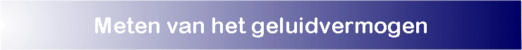 Meten van het geluidvermogen