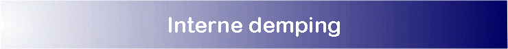 Interne demping