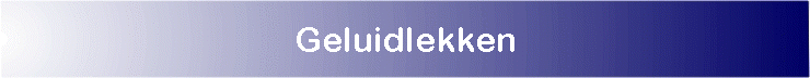 Geluidlekken