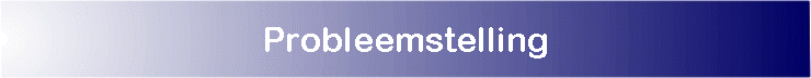 Probleemstelling