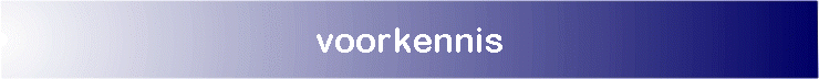 voorkennis