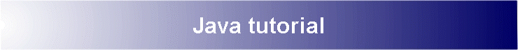Java tutorial